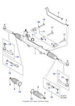 C2D47149 - Jaguar Tie rod kit