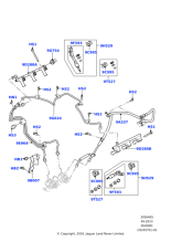 LR054622 - Land Rover Sensor - Fuel Pressure/Temperature