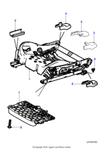 XR81687 - Jaguar Screw/washer