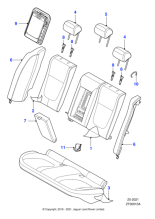 C2Z25509LEG - Jaguar Squab cover