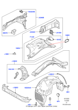 LR017091 - Land Rover Shield
