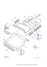79090 - Land Rover Nut-lokut