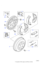 SDC100110 - Land Rover Drum Brake