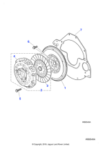 XR821251 - Jaguar Engine cover