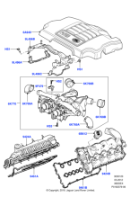 LR005898 - Land Rover Gasket - Intake Manifold