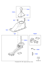 FJL500140PMA - Land Rover Gaiter - Gear Change Lever