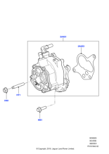 LR001852 - Land Rover Pump - Vacuum