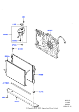 LR135873 - Land Rover Motor And Fan