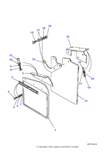 CAT500450PMA - Land Rover Mudflap-rear