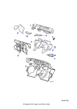 C2S41408 - Jaguar Facia insulation