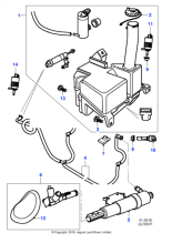 XR82211 - Jaguar Powerwash jet