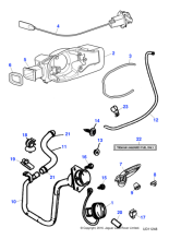 XR82012 - Jaguar Hexagon flange screw