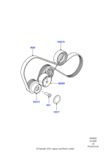 LR003570 - Land Rover Belt