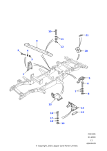 NRC7053 - Land Rover Bracket Mounting Body