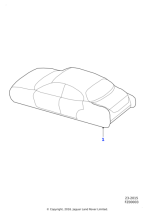 Genuine Jaguar All-Weather Car Cover (T2H24560)