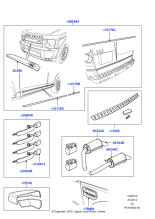 LR006877 - Land Rover Cap - Door Locking Mechanism