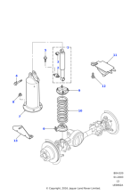 RNB103683 - Land Rover Damper front