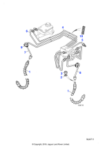 CAC8196 - Jaguar Armoured hose