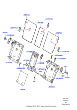 LR134953 - Land Rover Latch - Rear Seat Back