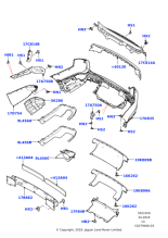 LR121472 - Land Rover Finisher - Exhaust