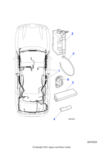 XR848220 - Jaguar Body harness