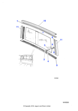 BD40221 - Jaguar Channel retainer