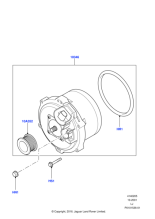 YLE000040 - Land Rover Alternator