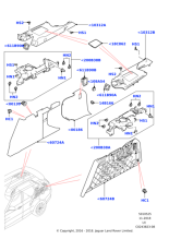 LR068092 - Land Rover Panel - Load Compartment Trim