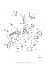 FQP101200 - Land Rover Link-front door lock/latch