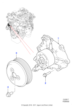 JDE40573 - Jaguar Water pump