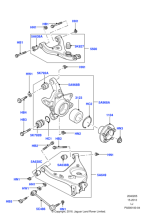 LR039924 - Land Rover Knuckle - Rear Wheel