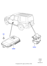 LR043941 - Land Rover Electronic Module
