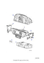 XR856428 - Jaguar Electronic control module