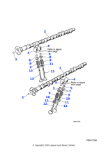 EBC3956 - Jaguar Inlet valve seal
