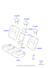 LR134715 - Land Rover Cover - Seat Back