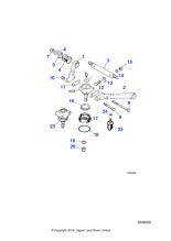 C153081 - Jaguar Spacing plate