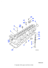 NAB2540AA - Jaguar Gasket-Cylinder Head