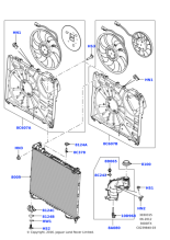 LR036528 - Land Rover Motor And Fan