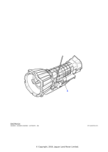 TGD101420E - Land Rover Transmission assembly automatic