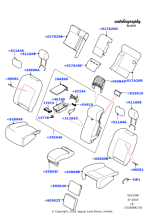 LR123410 - Land Rover Lid - Storage Compartment