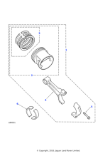 WAM1959L - Land Rover Screw-connecting rod dowel