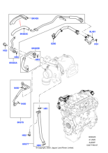 LR134606 - Land Rover Hose