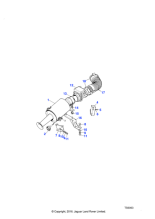 ESR1616 - Land Rover Hose-Flexible