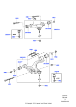 LR073370 - Land Rover Arm - Front Suspension