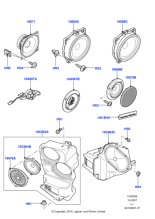 XQM000200 - Land Rover Speaker