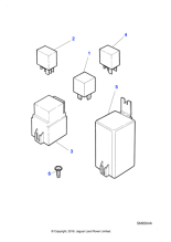 LJA6702AA - Jaguar Module relay