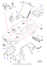 T4N33454 - Jaguar Intrusion sensor
