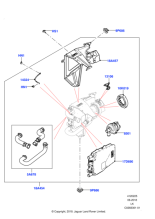 LR130901 - Land Rover HEATER - WATER