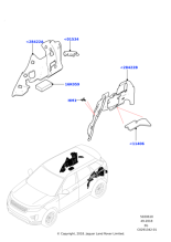 LR124669 - Land Rover Insulator