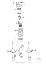 J9C13910 - Jaguar Shock absorber